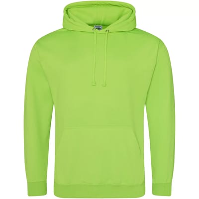 Just Hoods Electric Hoodie JH004 - ELECTRIC GREEN - L