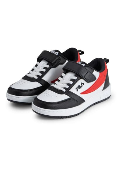FILA Rega Nf Velcro Kids Black- Red Größe: 28 | Schuhe Outlet | Unisex | Rot