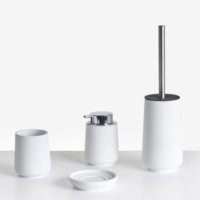 SUCHES - Badkameraccessoireset - Wit - Polyresin