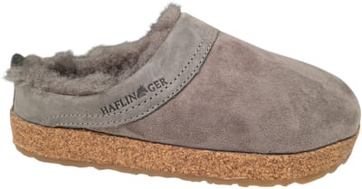 Haflinger Snowbird Anthrazit Uniseks Pantoffels - Grijs - 38