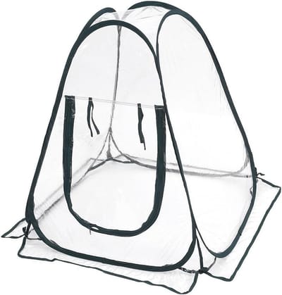 Mini Kas - Plantentent Groeitent - Planten Beschermen - Waterdichte Transparante PVC - 70x70x80 cm - Transparant