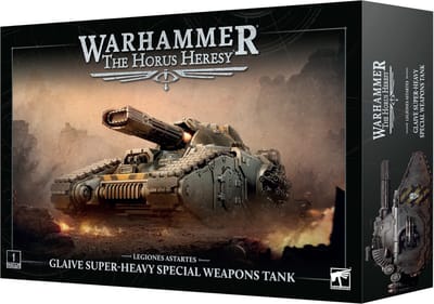 Beeldje Games Workshop Warhammer 30k - Legiones Astartes : Glaive Super-heavy Special Weapons Tank