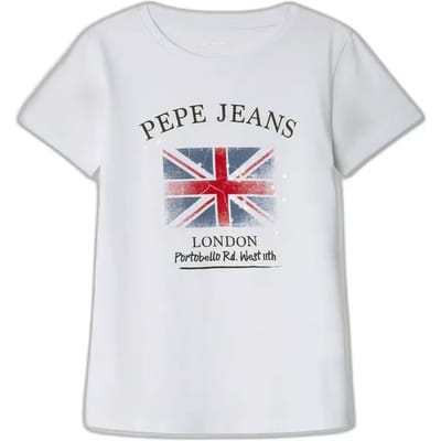 Meisjes-T-shirt Pepe Jeans Flag