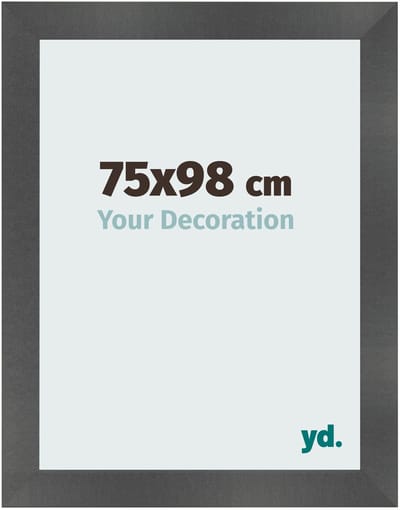 Your Decoration - Fotolijst 75x98 cm - MDF - Zwart Mat - Pisa