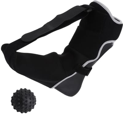 Dailygoods- Nachtspalk Verstelbaar - Nachtspalk Hielspoor - Nachtspalk Plantaire Fasciitis - Massagebal - Comfortabel - 28 x 22 x 2 cm - Voetspalk