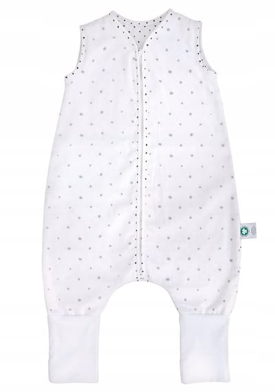 Babyslaapzak Muslin met Poten TOG 1 (1,5-2,5 jaar) Grijze Stipjes