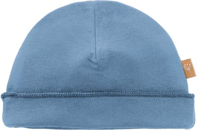 Fresk Baby muts newborn – Kraamcadeau – Hoofdomtrek 45/48 cm - Biologisch Katoen - Blauw - Dino
