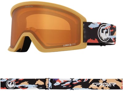 Dragon Alliance DX3 OTG Skibril - SPYDER Paint By Numbers/Amber