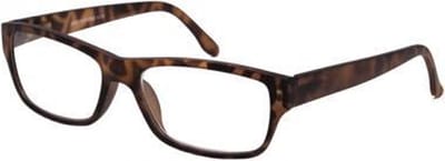 Leesbril donker havanna matt +1.0