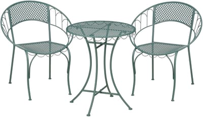 Mica Decorations Marseille Bistroset - Set van 3 - IJzer - Groen