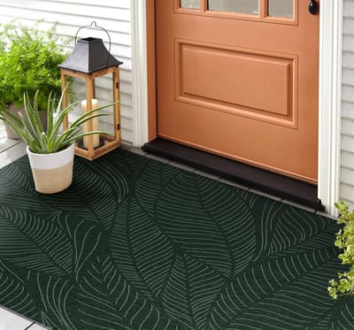 Coloray Buiten Deurmat - Groente Entreemat Buiten - Plantenpatroon Vochtabsorberende Deurmat - Accessoire Voor De Voordeur - Zomer Buitenmat - Antislip Entreemat Voor Terras - 150x100 cm