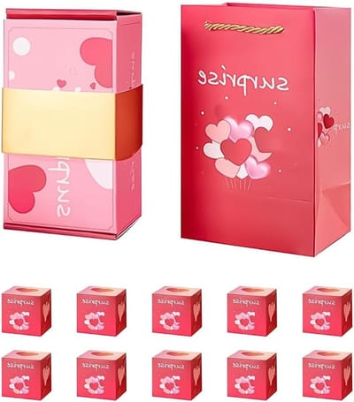 Cosensi - Verjaardagscadeau: verrassingsgeschenkdoos, pop-up geldgeschenkdoos, explosiegeschenkdoos.