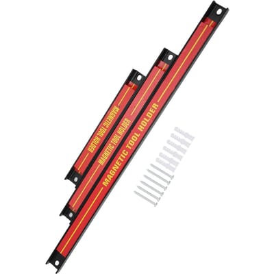 Magnetische Gereedschapshouder Opbergstrip Bar Hardware Industriële Benodigdheden 200300460mm red