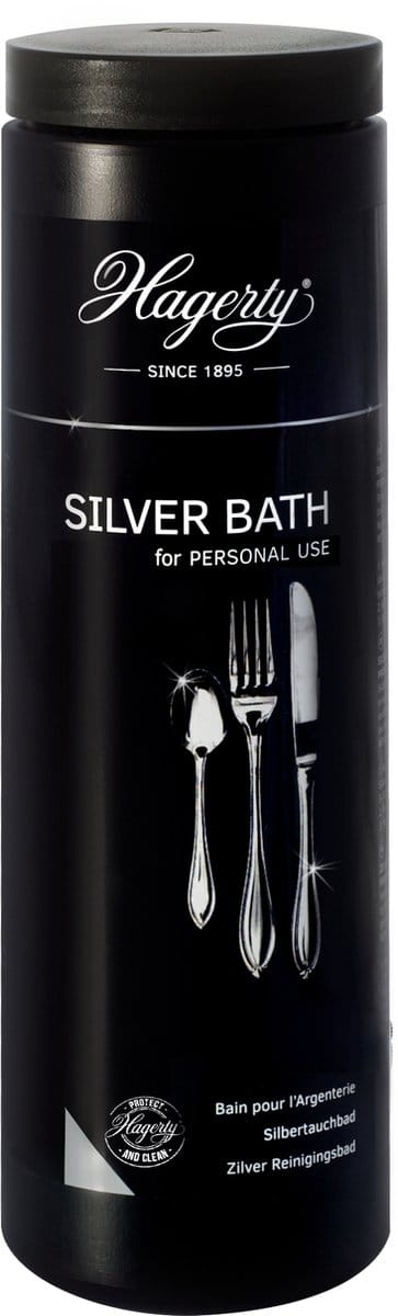 Hagerty Silver Bath - PERSONAL 580 ml - reinigingsbad voor zilver bestek