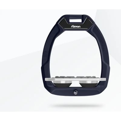 Veiligheidseisen voor paardrijden Plat Grip Blauw/Grijs/Zwart Flex-On Safe-On