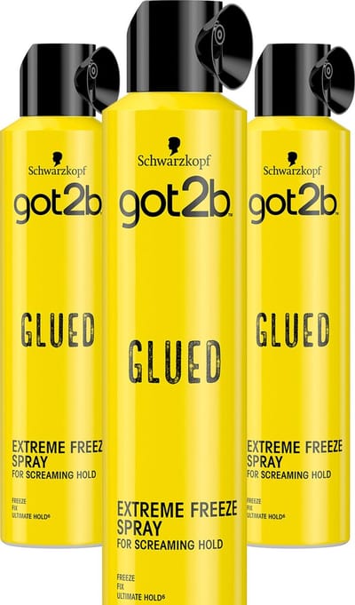 Got2b Glued Extreme Freeze Haarspray - 3 x 300 ml - Voordeelverpakking