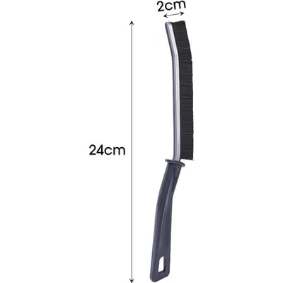 1-5 Pièces Brosse de Nettoyage Durable des Joints de Carrelage Cuisine Toilettes Joints de Carrelage Angle Mort Poils Durs Nettoyants Pour Ligne de Sol de Douche black