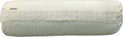 Samarali Yoga Bolster – Biologisch katoen, 20x60 cm, 3.5 kg, dubbele hoezen, GOTS-gecertificeerd