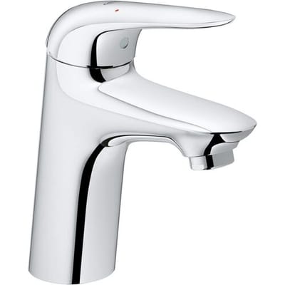 Grohe Eurostyle single lever basin mixer DN 15 S-Size, closed metal lever handle, without pop-up waste 23715003
