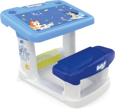 Kinderbureau - Tekentafel - Creatief Spelen - Met Opbergvakken - 575 x 725 cm - Blauw
