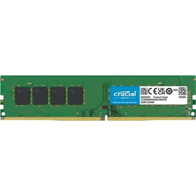 Crucial CT16G4DFRA32A Werkgeheugenmodule voor PC DDR4 16 GB 1 x 16 GB Non-ECC 3200 MHz 288-pins DIMM CL22 CT16G4DFRA32A