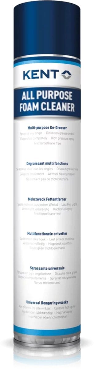 Kent All Purpose Foam Cleaner - Universele allesreiniger - Actieve schuimreiniger - Spuitbus 750ml
