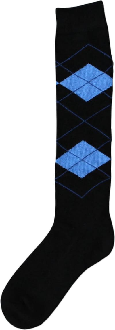 Kniekous RE zwart/l.blauw 35-38