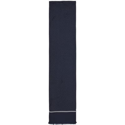 Reiss Neptune Polka Dot Scarf Maat: OS | Handschoenen Outlet | Heren | Blauw