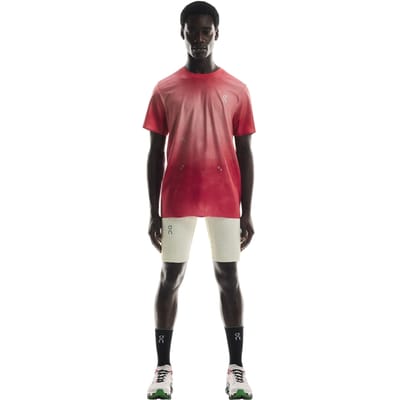 On Pace Tights Short 1 M Taupe Maat: L | Sportsokken Outlet | Heren | Ecru