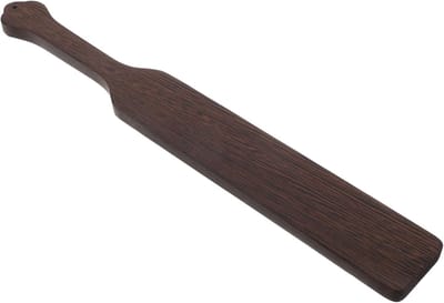 Stofklopper Tapijtborstel - Huishoudelijk Hulpmiddel - Textiel Reinigen - Ergonomische Handgreep - 40 cm Lengte - Bruin