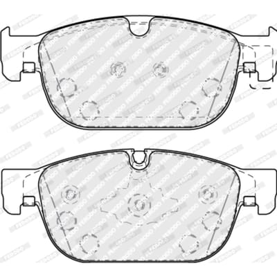 Remblokset FERODO FDB5117, voor