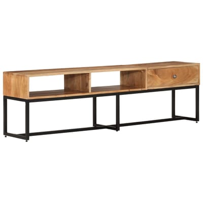 vidaXL - Tv-meubel - 160x30x45 - cm - massief - acaciahout