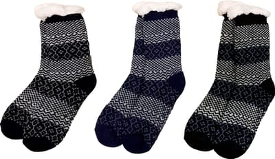 Belucci Warme Antislip Huissokken set van 3 paar ! Maat 40-45