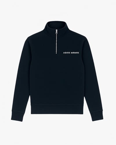 Basic sweater Mannen - Met rits - 100% katoen 320 GSM - Regular Fit - Maat L -
