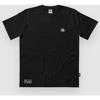 The Dudes Little Bear Classic Heavyweight T-Shirt zwart