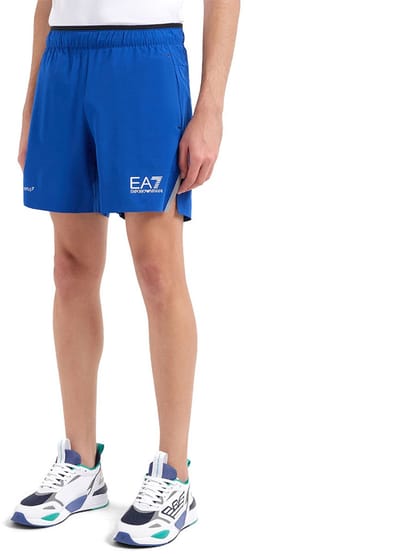 Ea7 Emporio Armani 7m001720_af17683 Korte Sportbroek Blauw XS Man