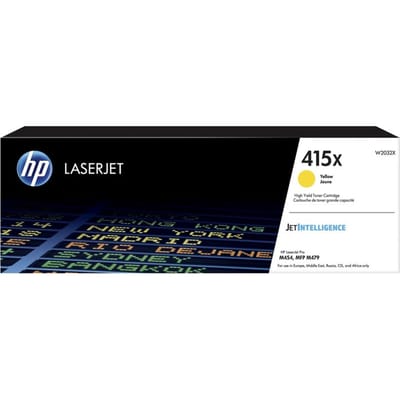 Tonercartridge hp w2032x 415x geel