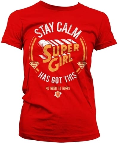 DC Comics Supergirl Dames Tshirt -S- Supergirl Has Got This Rood