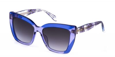 Just Cavalli SJC174V Viola trasparente lucido 56/17/140 WOMAN Zonnebrillen