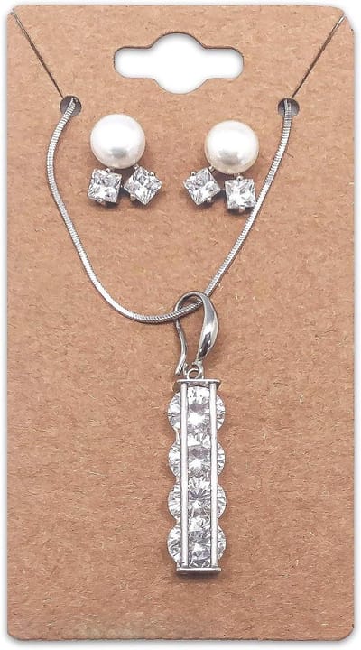 Hangerkaarten Sieraden - Kaartjes Ketting Oorbel - Sieraden Presenteren - Met Sleuven Gaten - 5x10 cm - Kraft