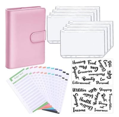 Budget Planner met Geldmapjes - Budget Planner - Invulboekjes - Kasboek - Huishoudboekje - Invulboekjes - Uitgaven Boekje - Budgetplanners - LOUZIR