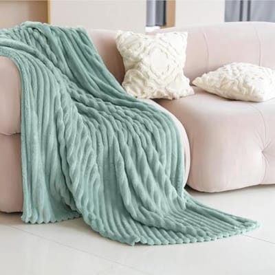 Groot Sofa Plaid 220x270 cm - OEKO-TEX® Gecertificeerd Fleece Plaid - Zacht en Warm voor 2 Personen