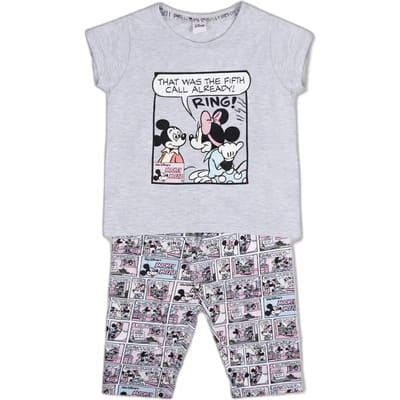 Meisjespyjama Disney Mickey Comic