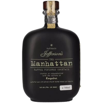 Jefferson's Bourbon Jefferson's Crafted MANHATTEN Barrel Finished Cocktail 34% Vol. 0,7l