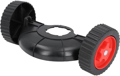 Allecto - Trimmersteunwiel - Hoogte Verstelbaar - Lichtgewicht Draadtrimmerwiel - Ideaal voor Tuinonderhoud - Vervangend Graswackerwiel - Geschikt ...
