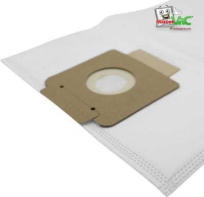 Stofzuigerzakken - Stofzakken Vlies - Stofzuigen - 5-laags Fleece - 40 stuks - Wit
