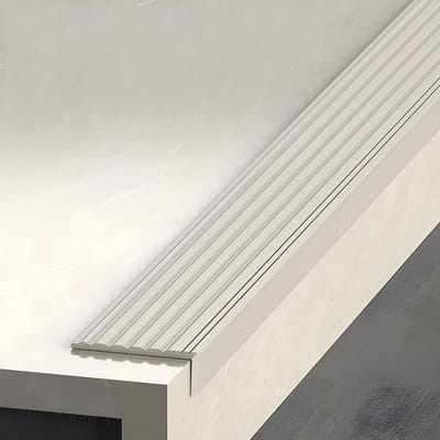 Trapprofiel Wit - Antislip Profiel - Veilig Lopen - Verhoogde Grip - 100/110 cm - Wit