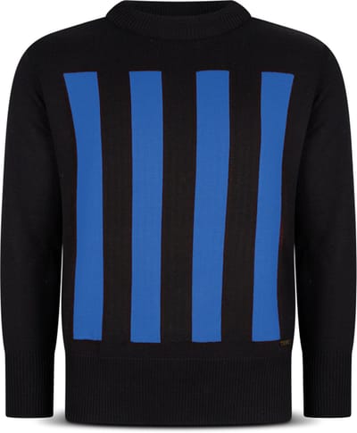 FC Kluif 'I Nerazzurri' knitted trui - Maat S / Small - Inter Milan inspired trui - Heren lifestyle sweater
