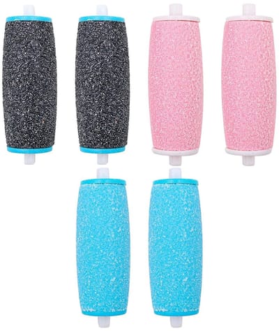 Store_8 - Vervanging Rollers Heads - Extra Grove Harde Huid Remover - 6 - Voet Bestand - Dode Huid Verwijderaar - Geschikt voor Elke Voet - Mi...