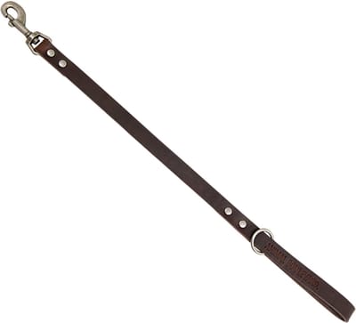Animal Boulevard Ab30124 - Hals- En Leibanden - Hond - Ab Country Leather Hd Lange Lijn Bruin-20mmx180cm - Maat: 20mmx180cm